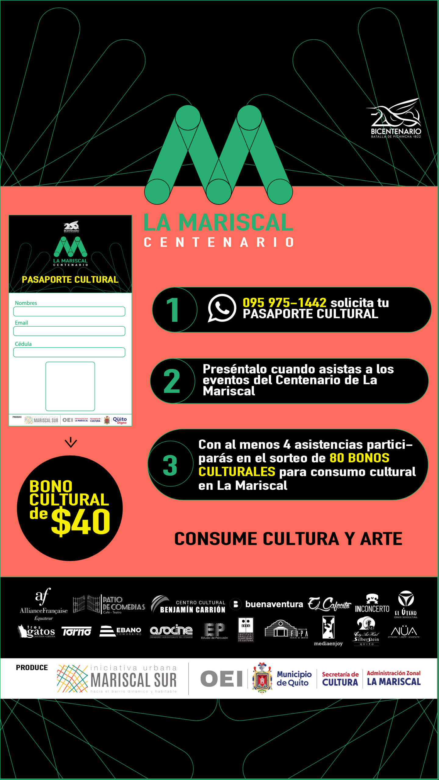 Pasaporte Cultural a La Mariscal